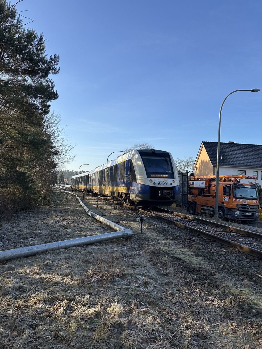 Alphaliner RL rehabilitation beneath railway infrastructure in Gifhorn