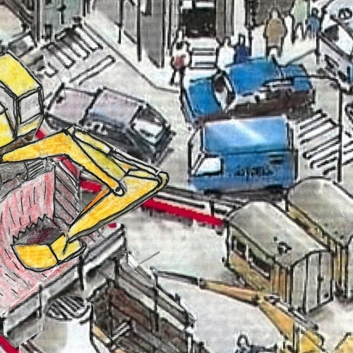 Reduced vehicular traffic disruptions