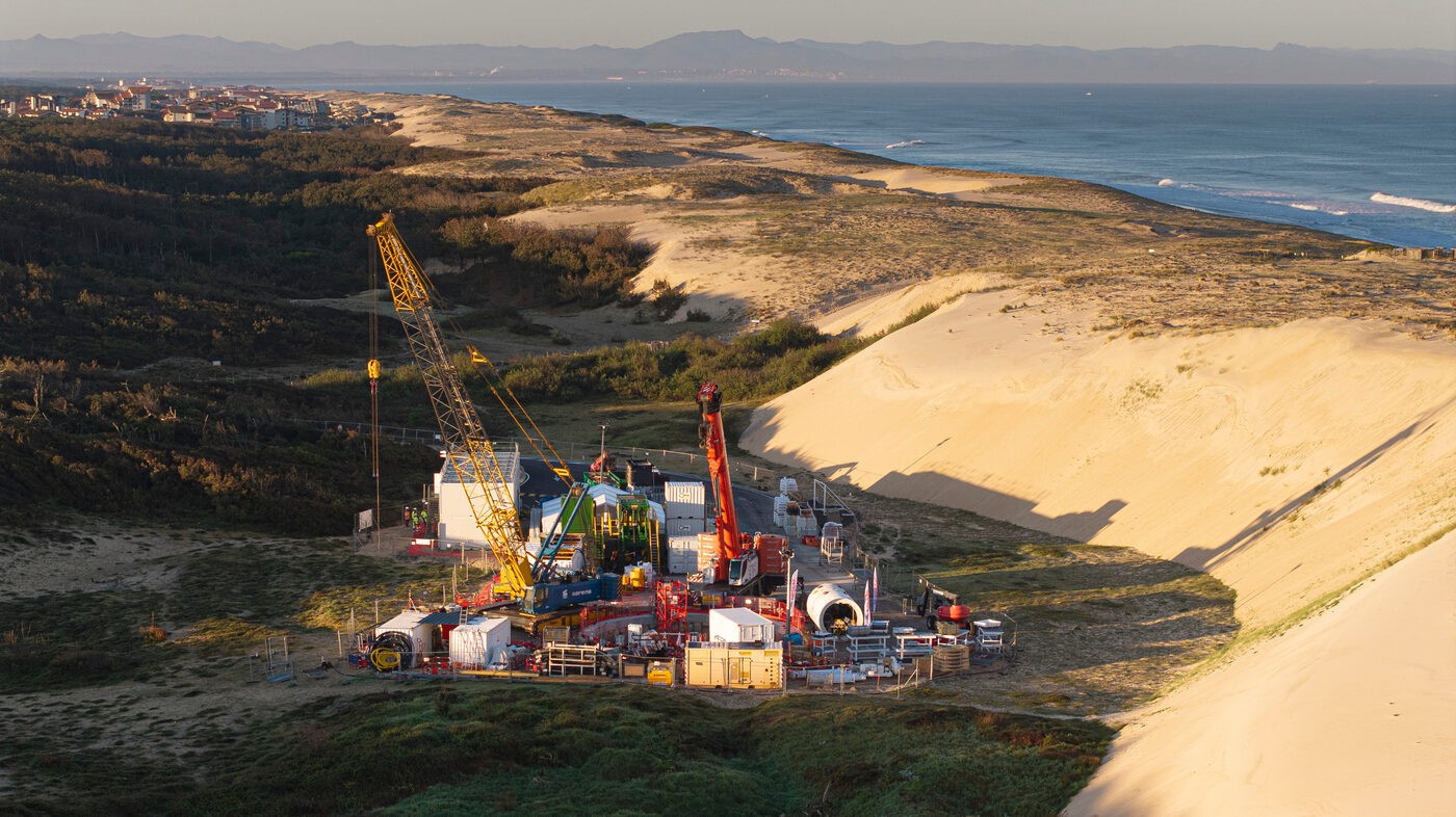 Works for the INELFE Bay of Biscay HVDC interconnection