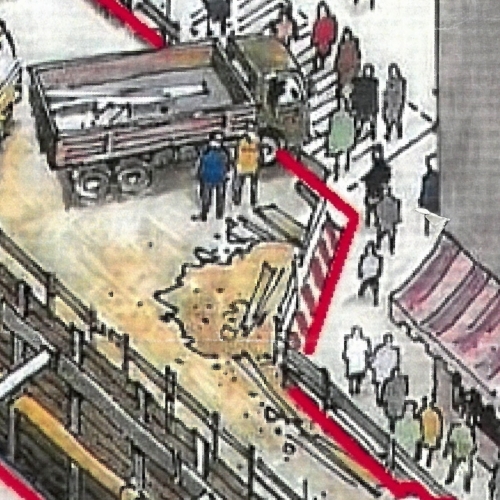 Reduced pedestrian disruptions