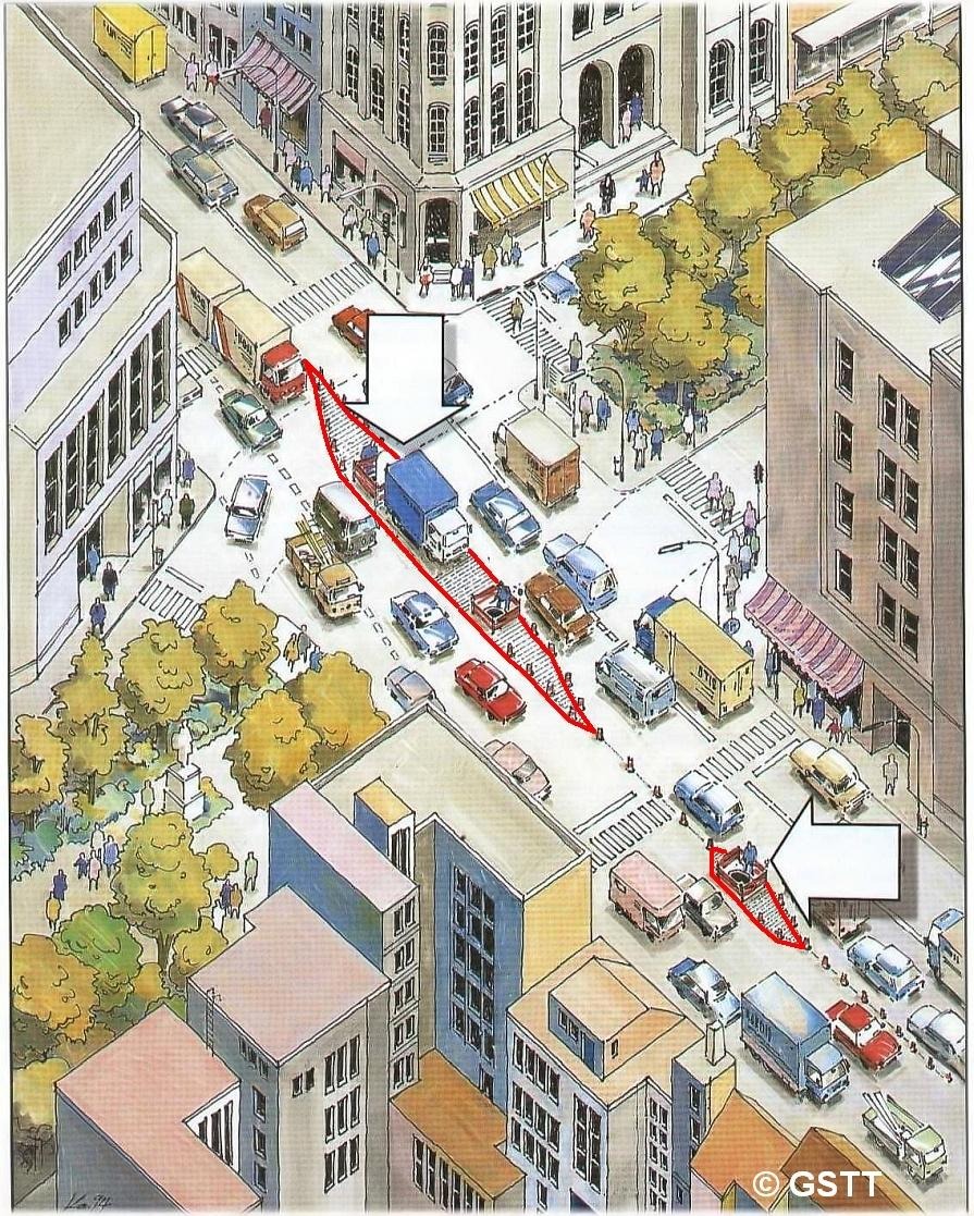 Trenchless construction illustration