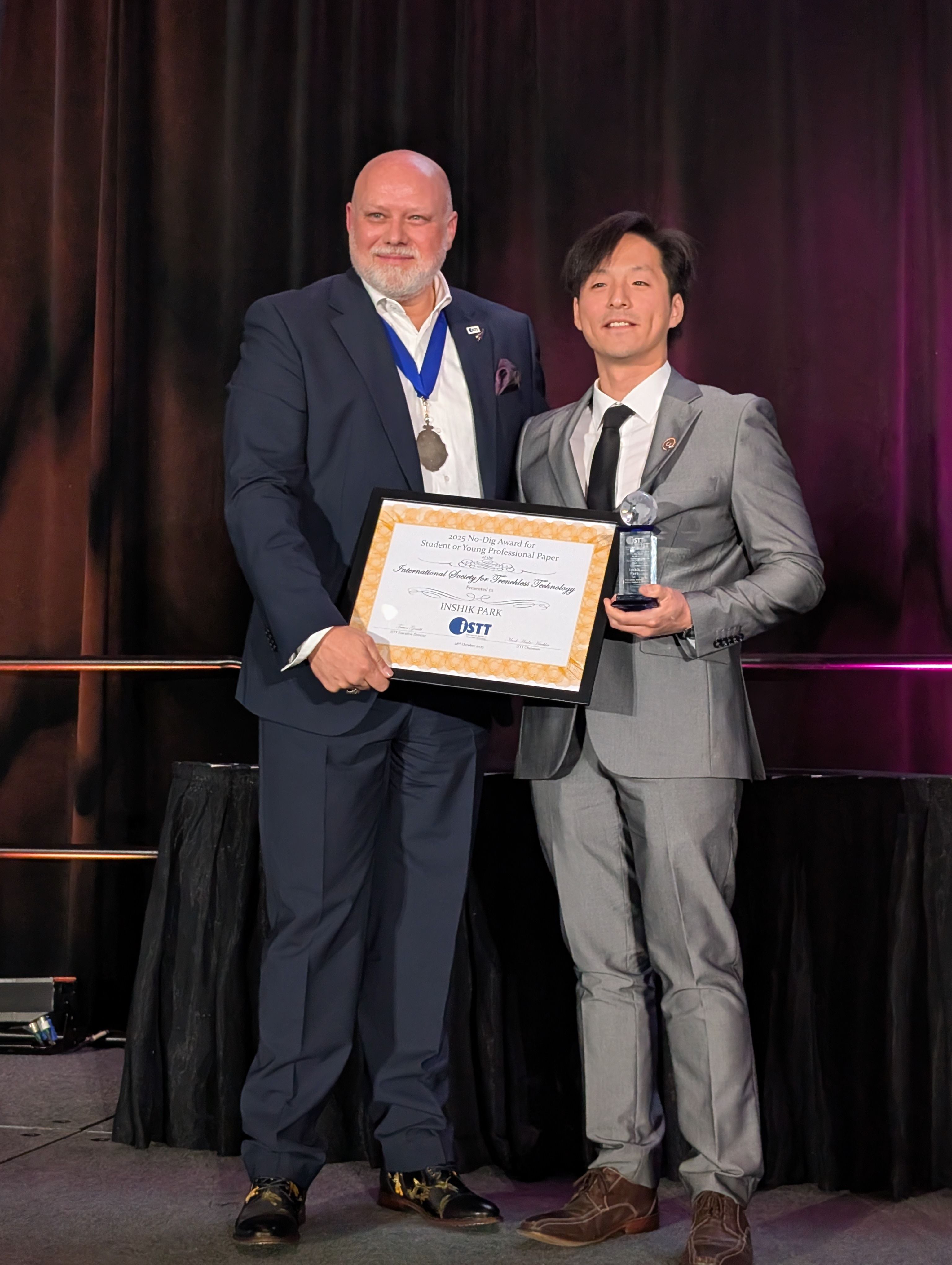 Inshik Park Certificate